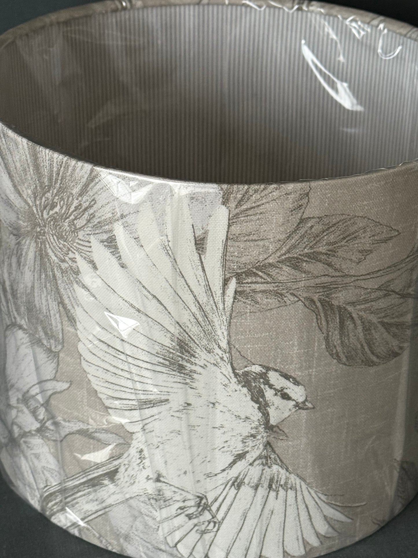 Birdscene Lampshade & Matching Cushion Covers