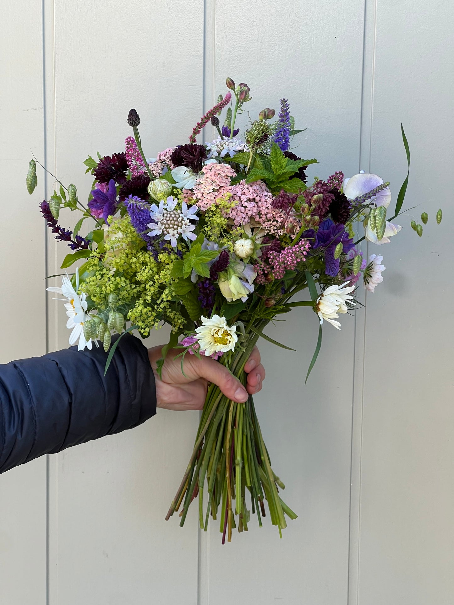 Wedding Flowers - Scottish Grown Hand Tied Bridesmaid Bouquet