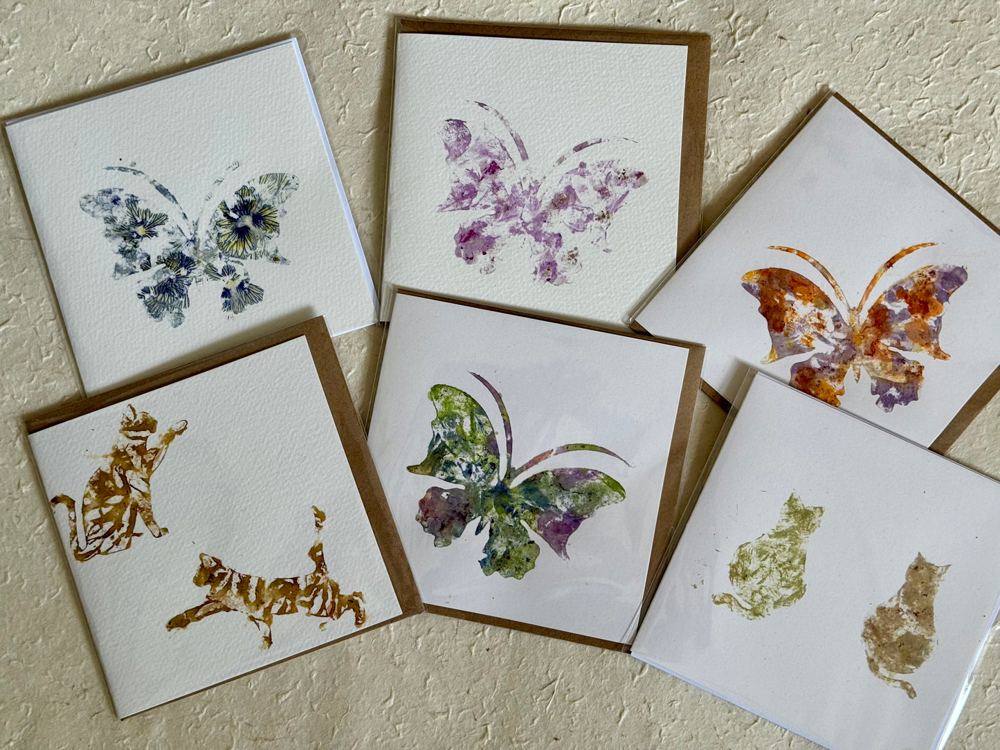 10 Scottish Handmade Greetings Cards - Mixed Selection Pack