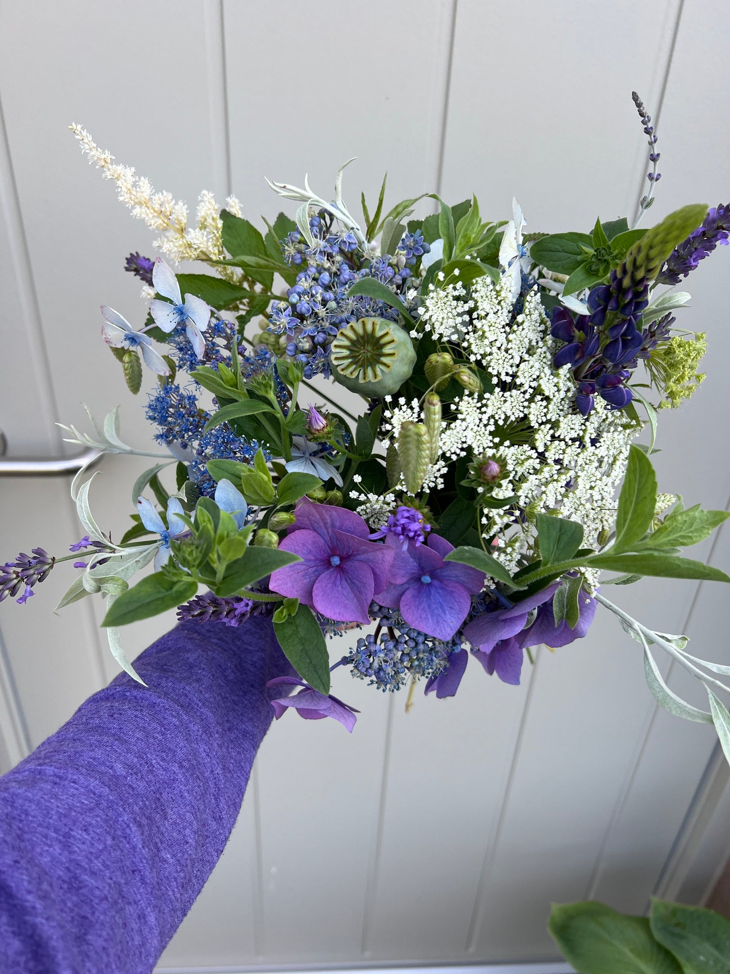 Wedding Flowers - Scottish Grown Hand Tied Bridesmaid Bouquet