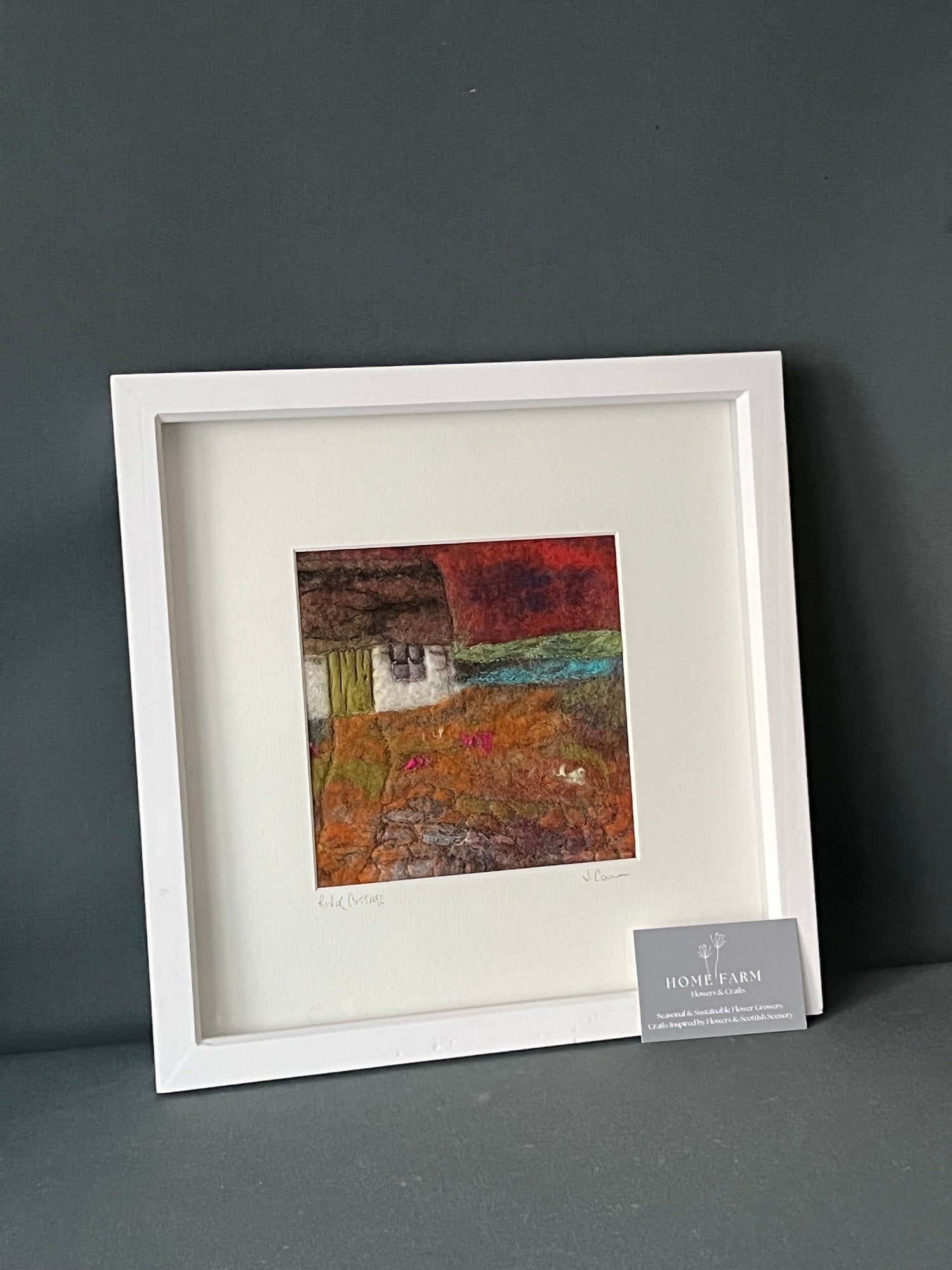 Wool Felted Paintings