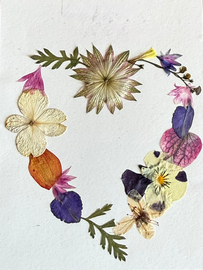 Flower Pressing Workshop – Learn to Press & Preserve Your Own Flowers (Bespoke)