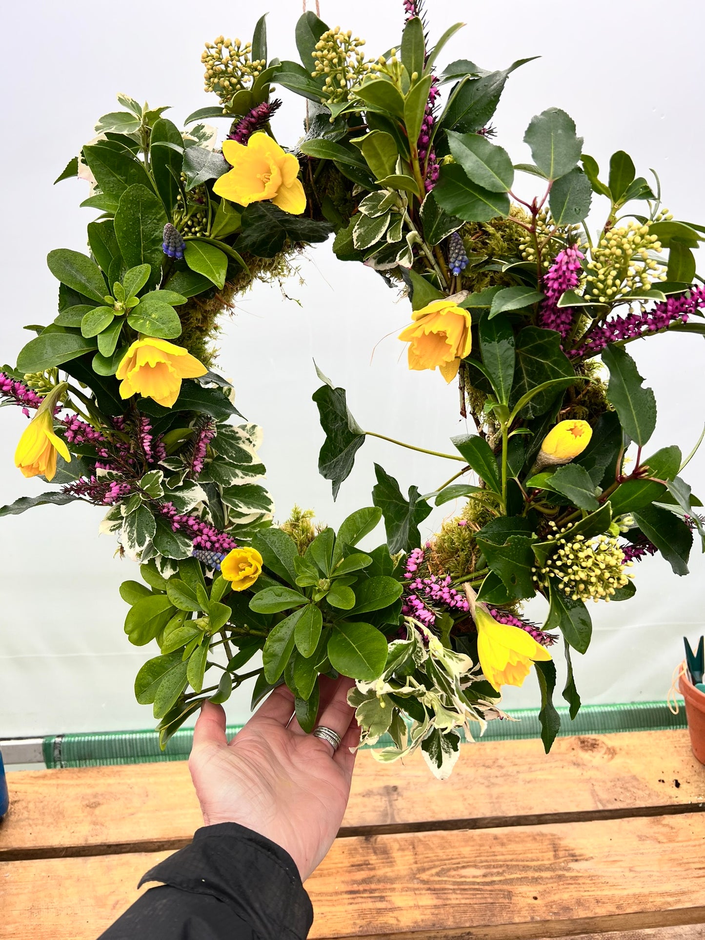 Seasonal Flower Wreaths - Made to Order - Scottish Handmade