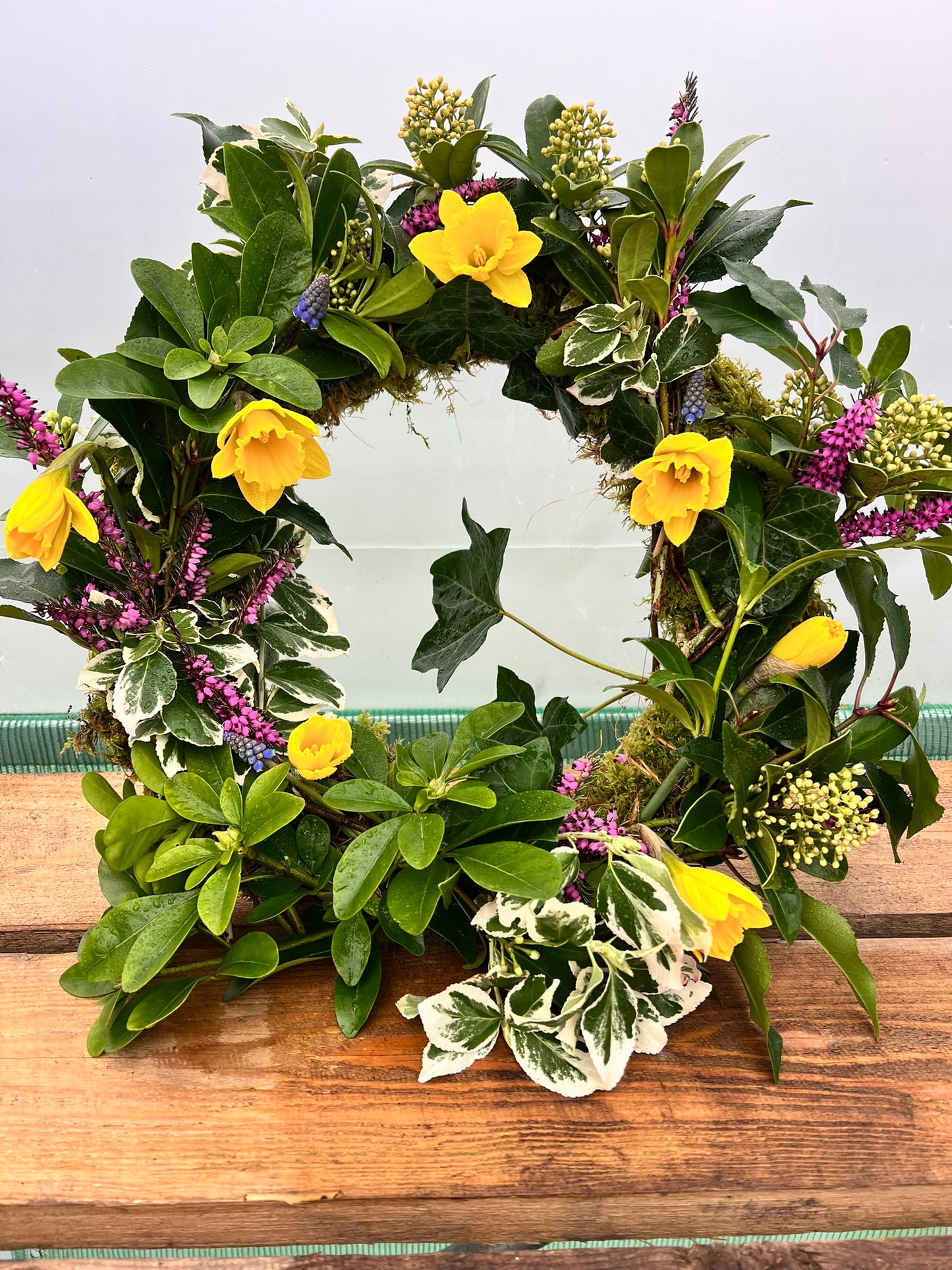 Seasonal Flower Wreaths - Made to Order - Scottish Handmade