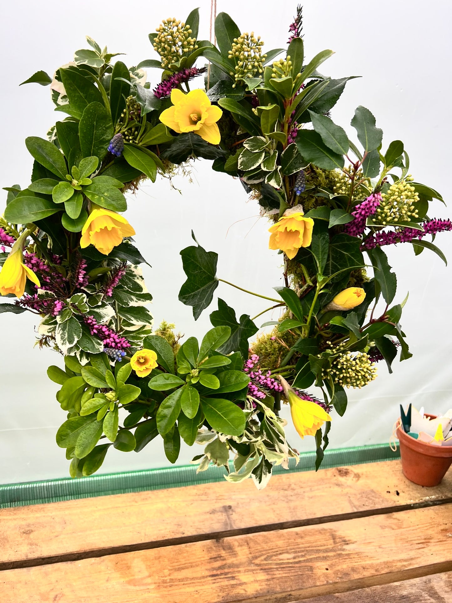 Seasonal Flower Wreaths - Made to Order - Scottish Handmade