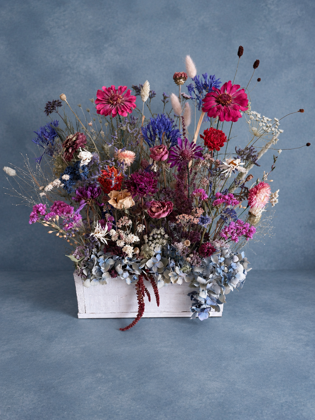 Scottish Dried Flower Meadow Box – Bespoke Statement Arrangement