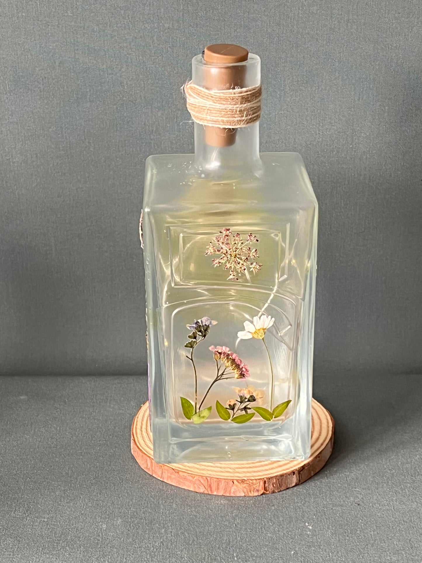 Botanical Bottle Lamp