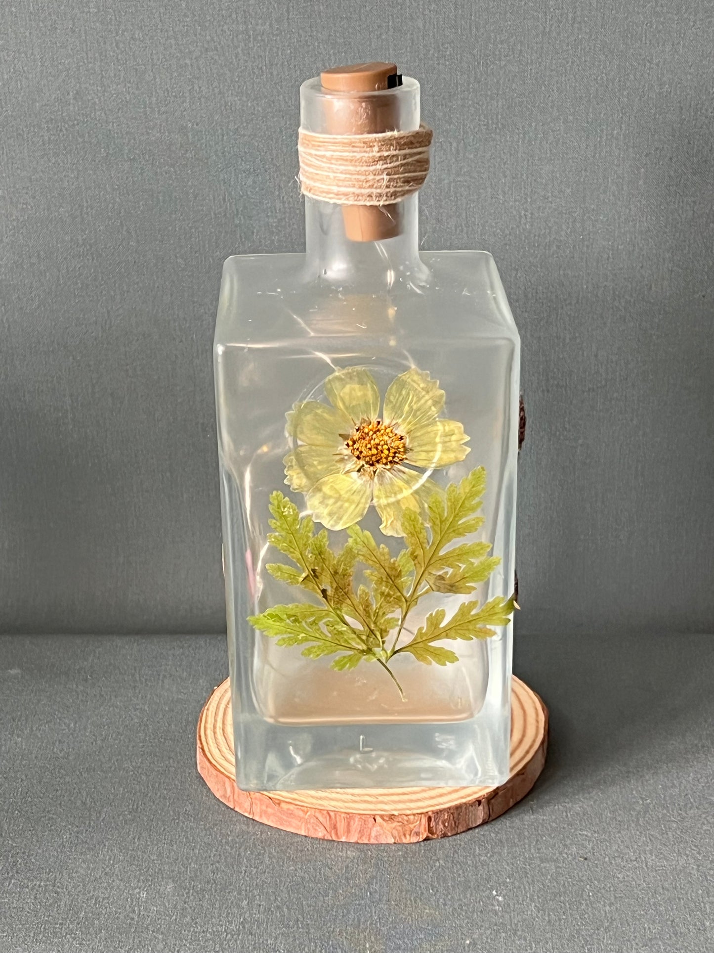 Botanical Bottle Lamp