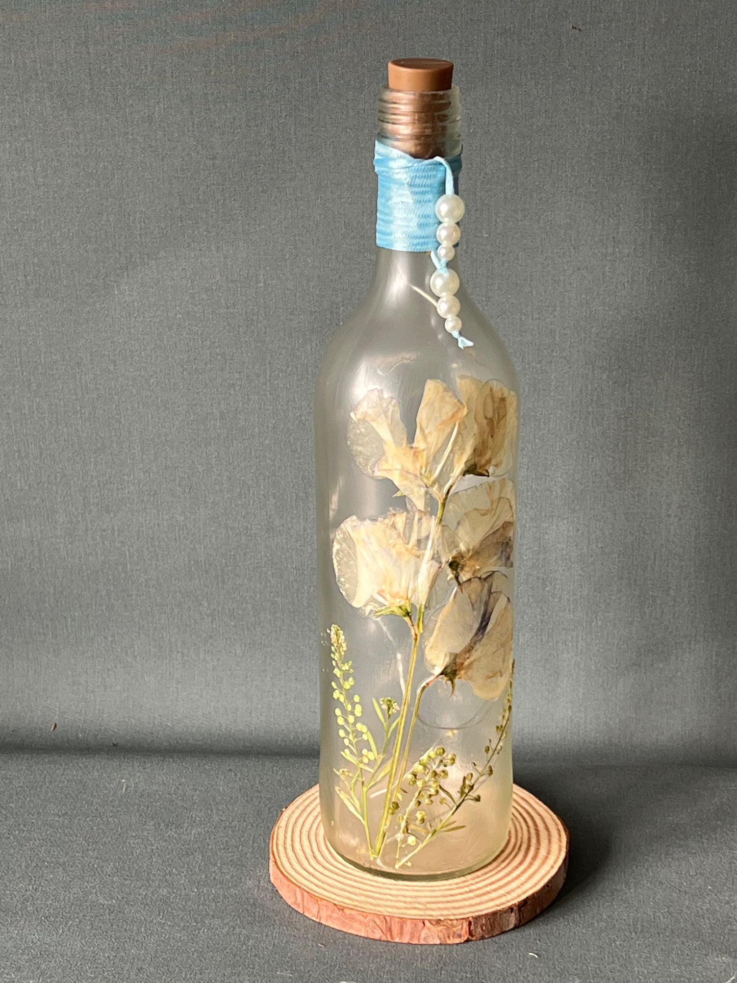 Botanical Bottle Lamp