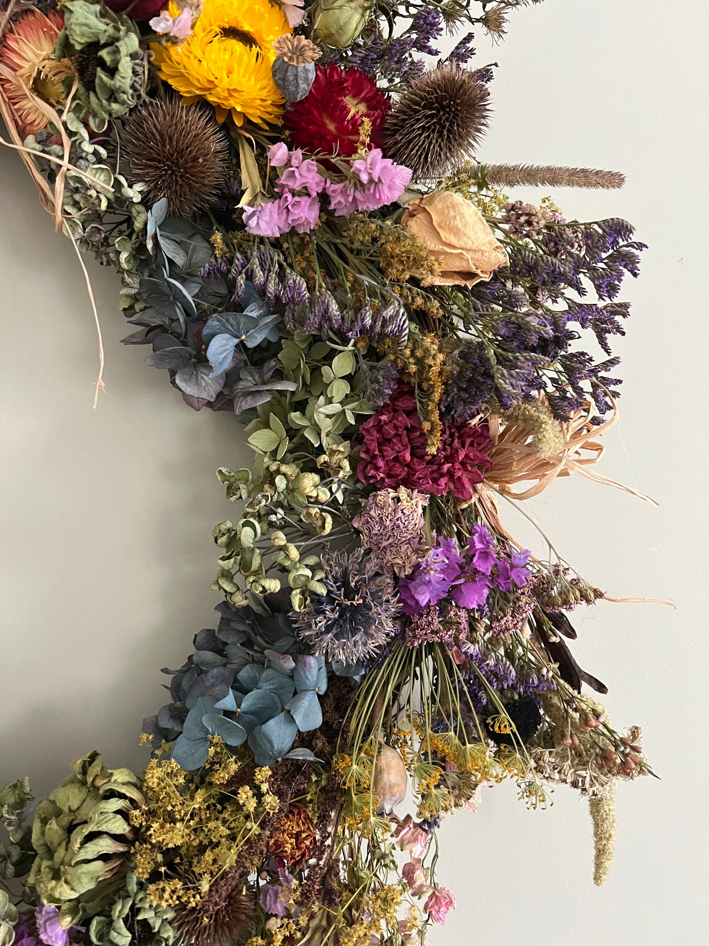 Luxury Large Dried Flower Wreath