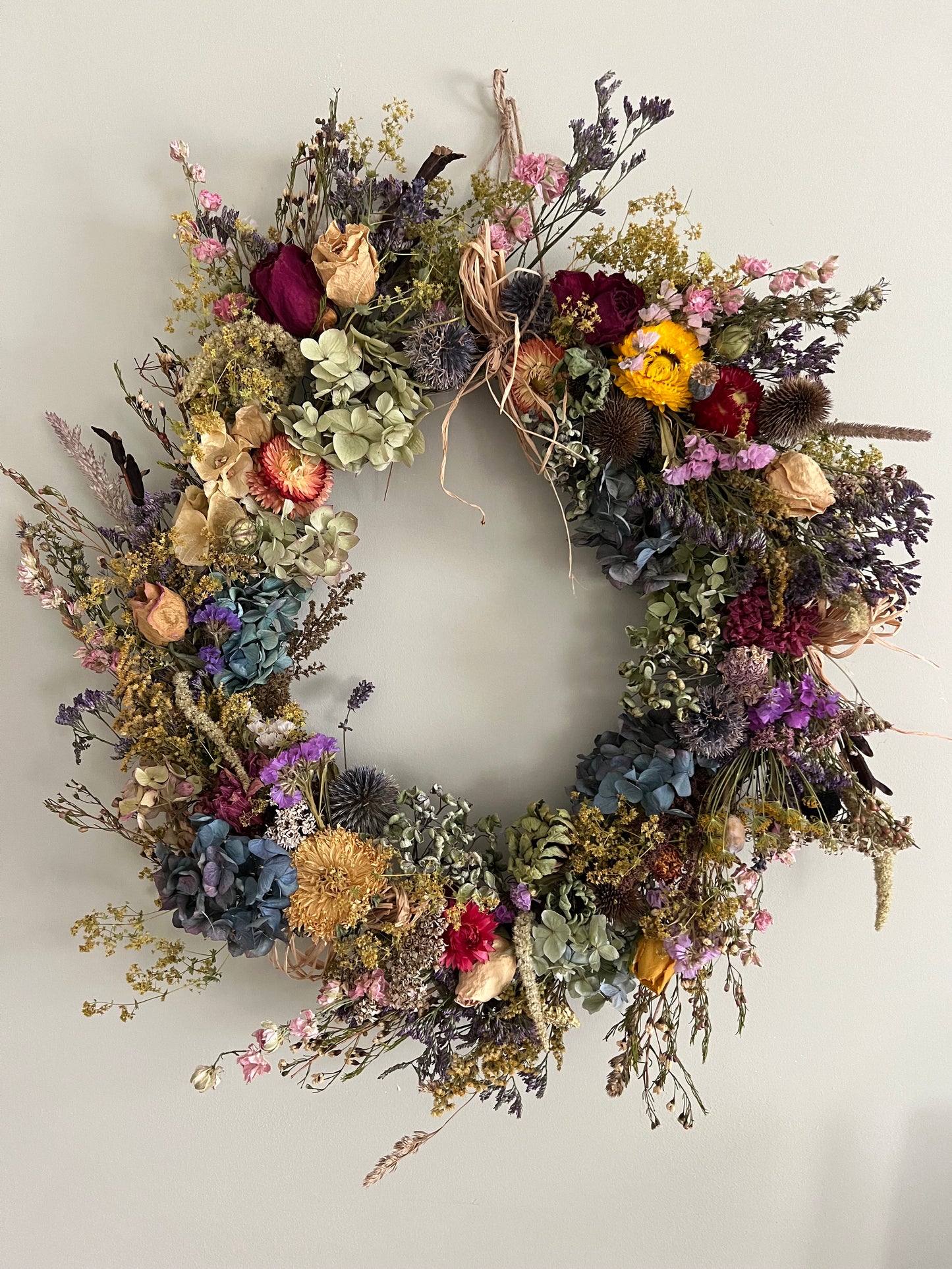 Luxury Large Dried Flower Wreath