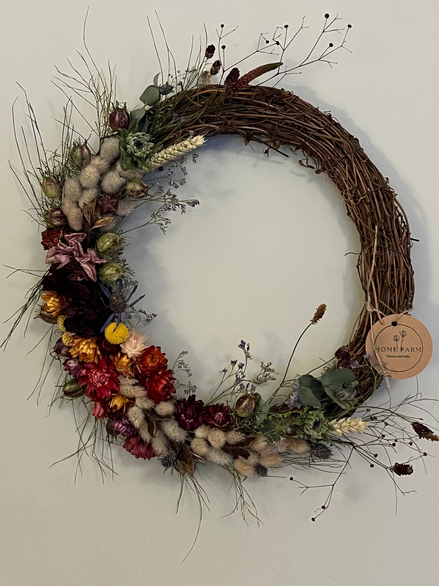 Dried Flower Wreath - Medium