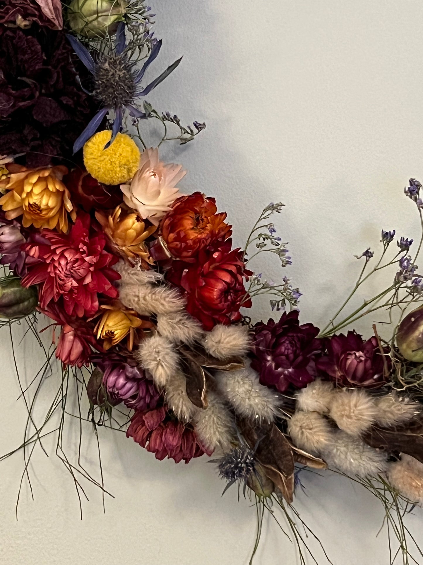 Dried Flower Wreath - Medium