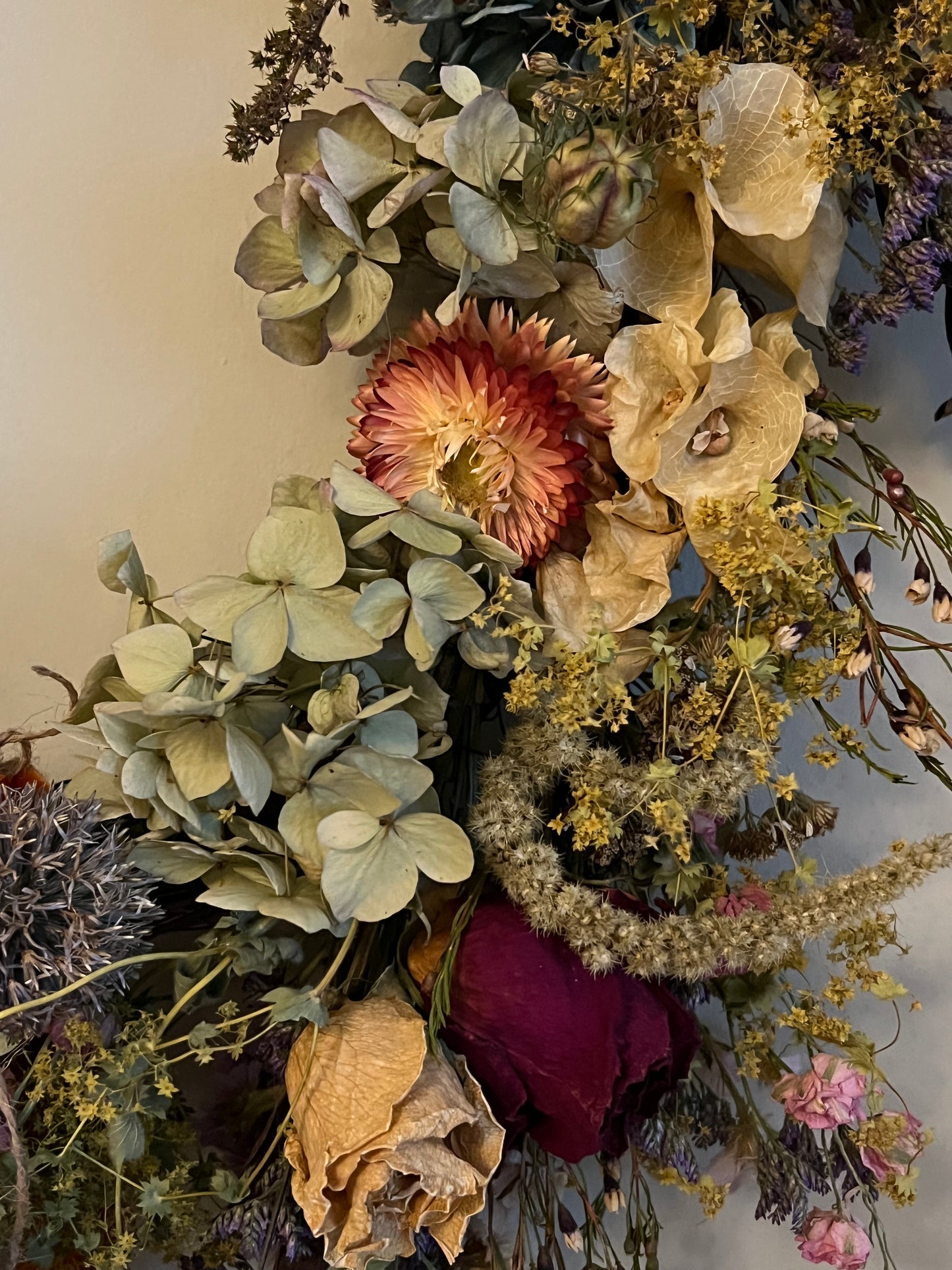 Luxury Large Dried Flower Wreath