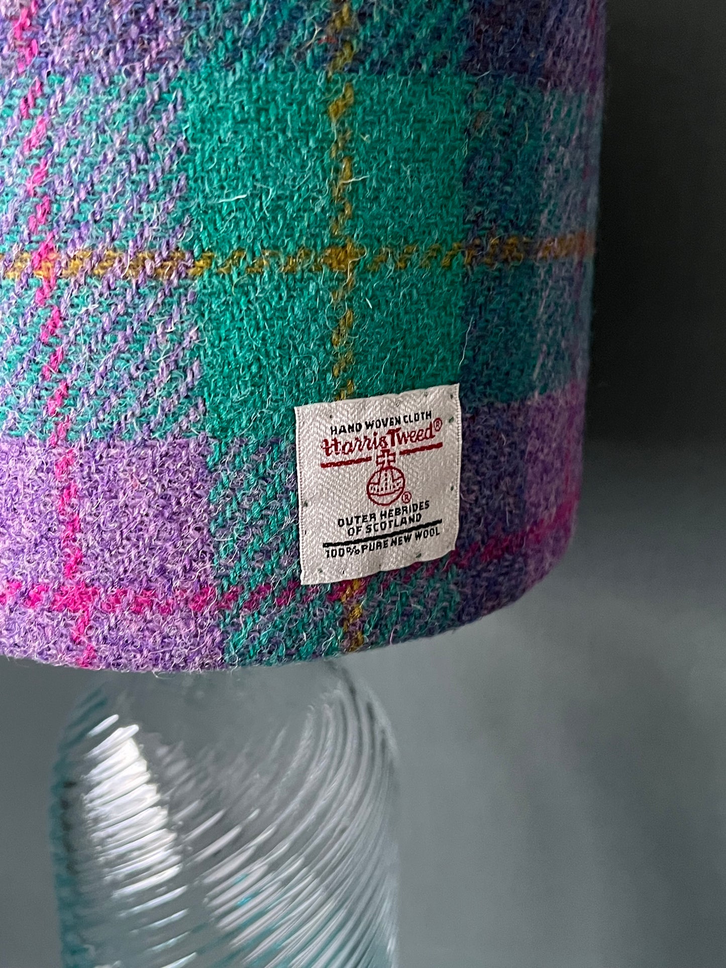 Isle of Harris Gin 'paired' with Isle of Harris Fabric Lampshade