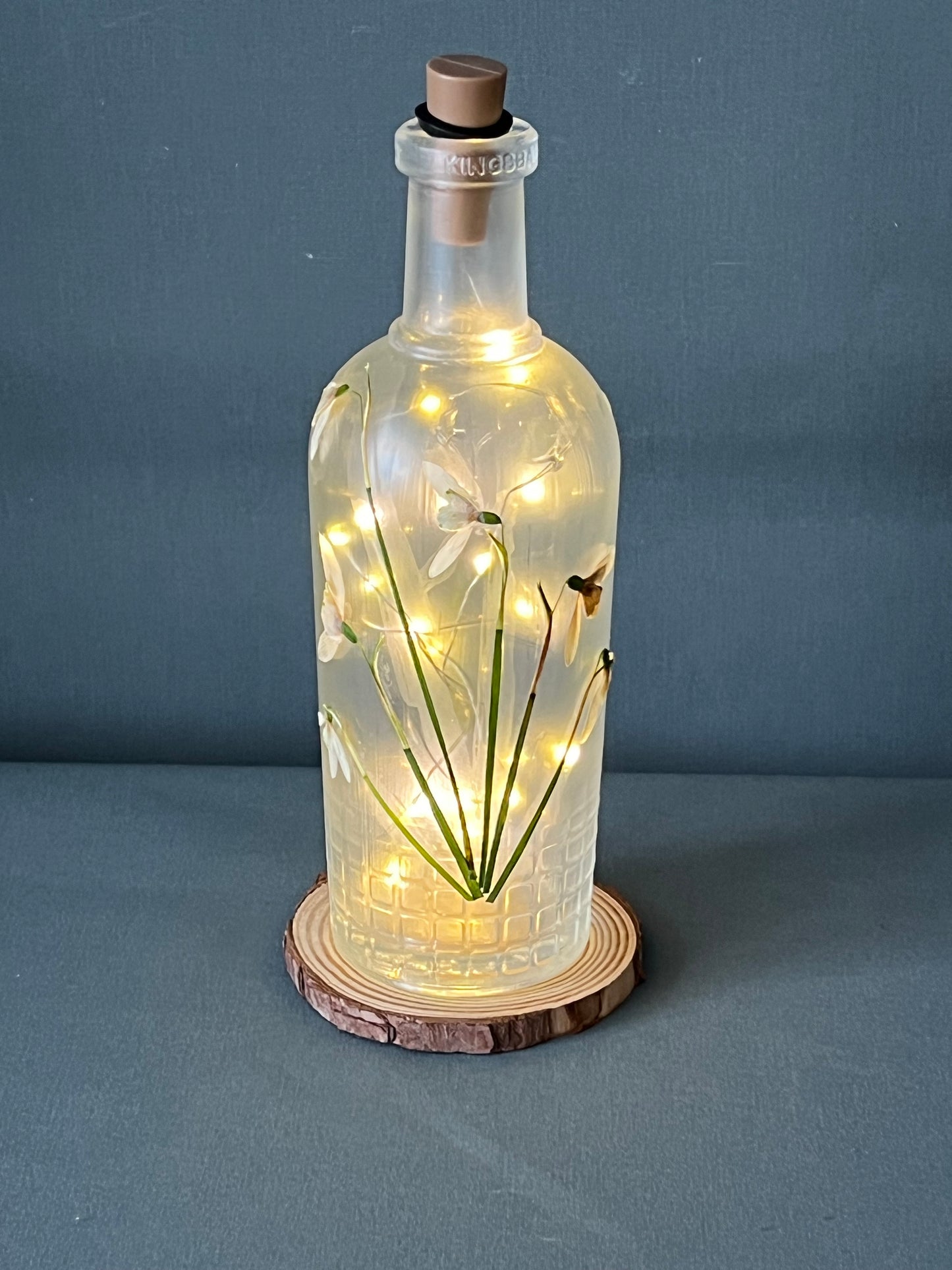 Botanical Bottle Lamp