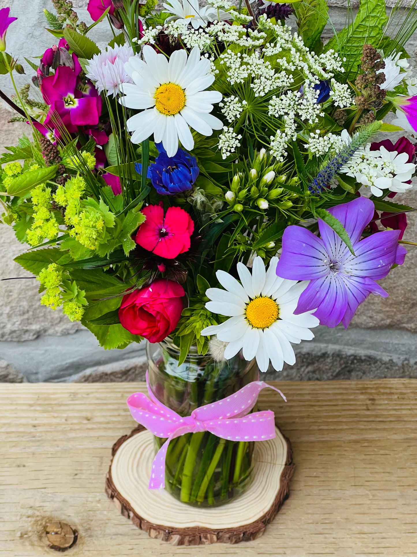 Wedding Flowers - Scottish Grown Hand Tied Bridal Bouquet