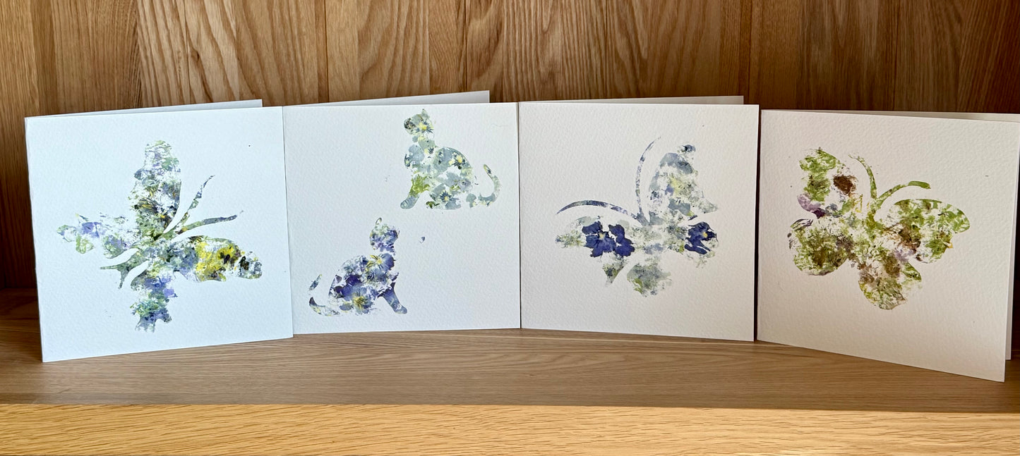 Single Scottish Handmade Greetings Card - Seasonal Selection