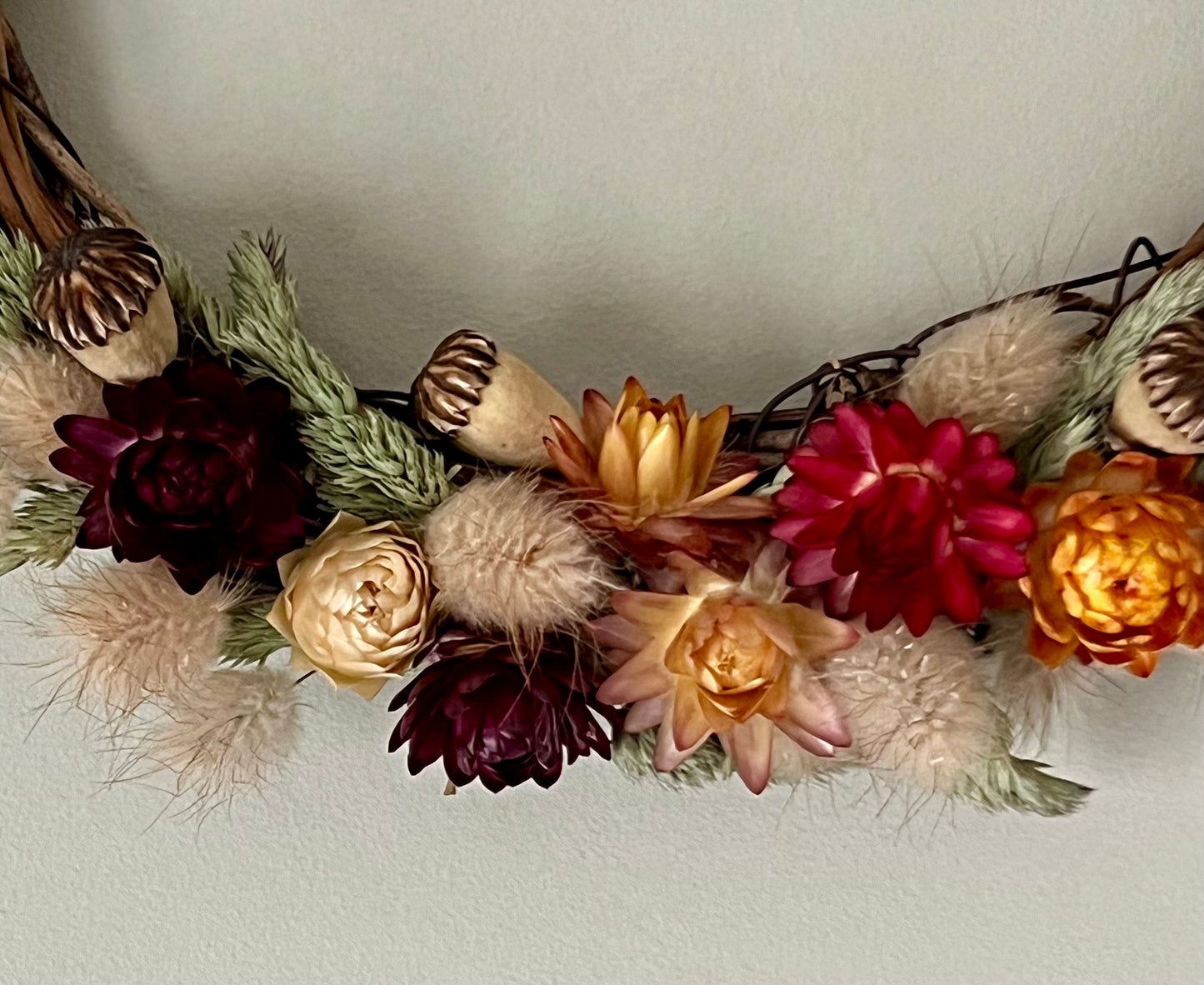 Dried Flower Wreath - Small