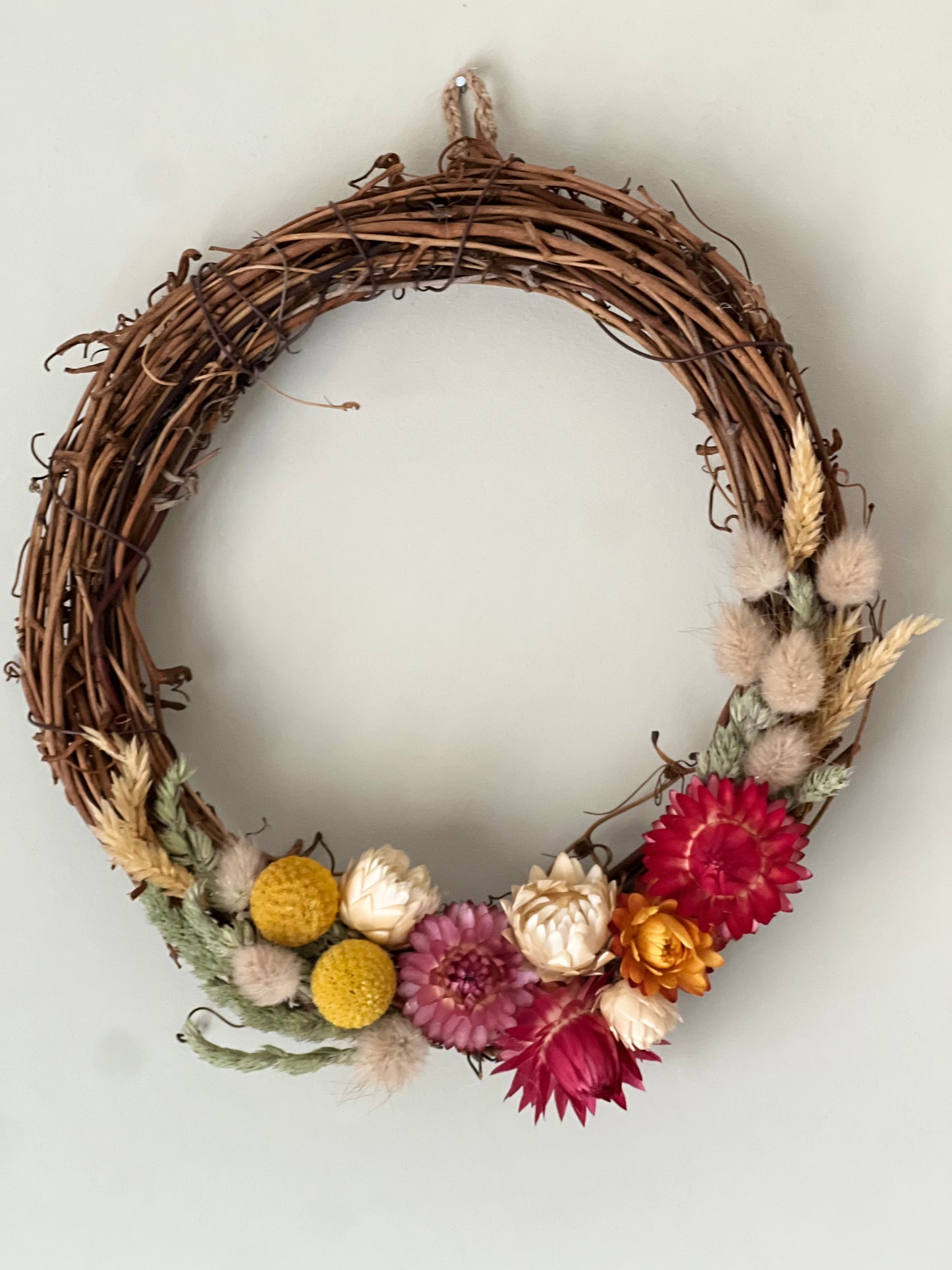 Dried Flower Wreath - Small