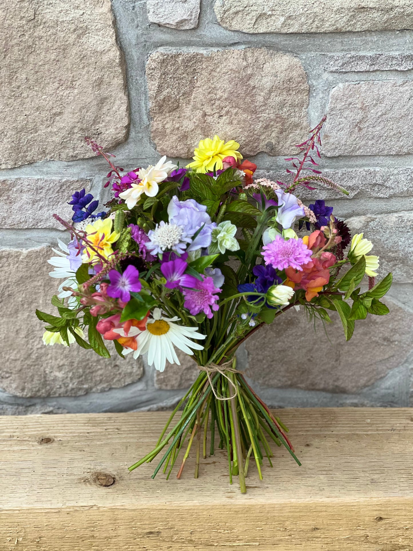 Wedding Flowers - Scottish Grown Hand Tied Bridal Bouquet