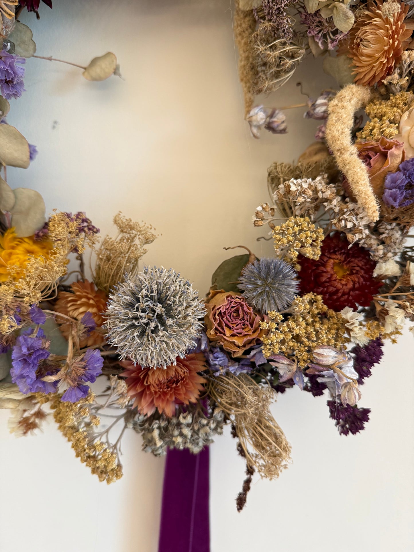 Luxury Medium Dried Flower Wreath