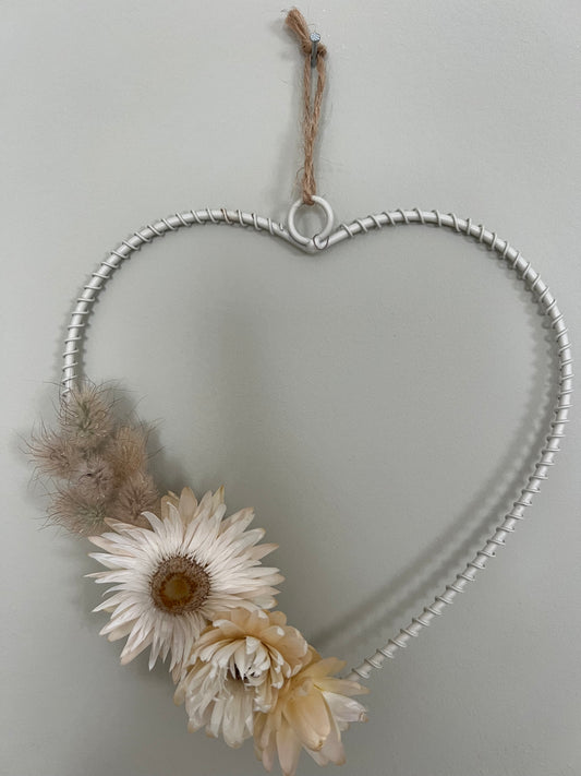 Dried Flower Heart