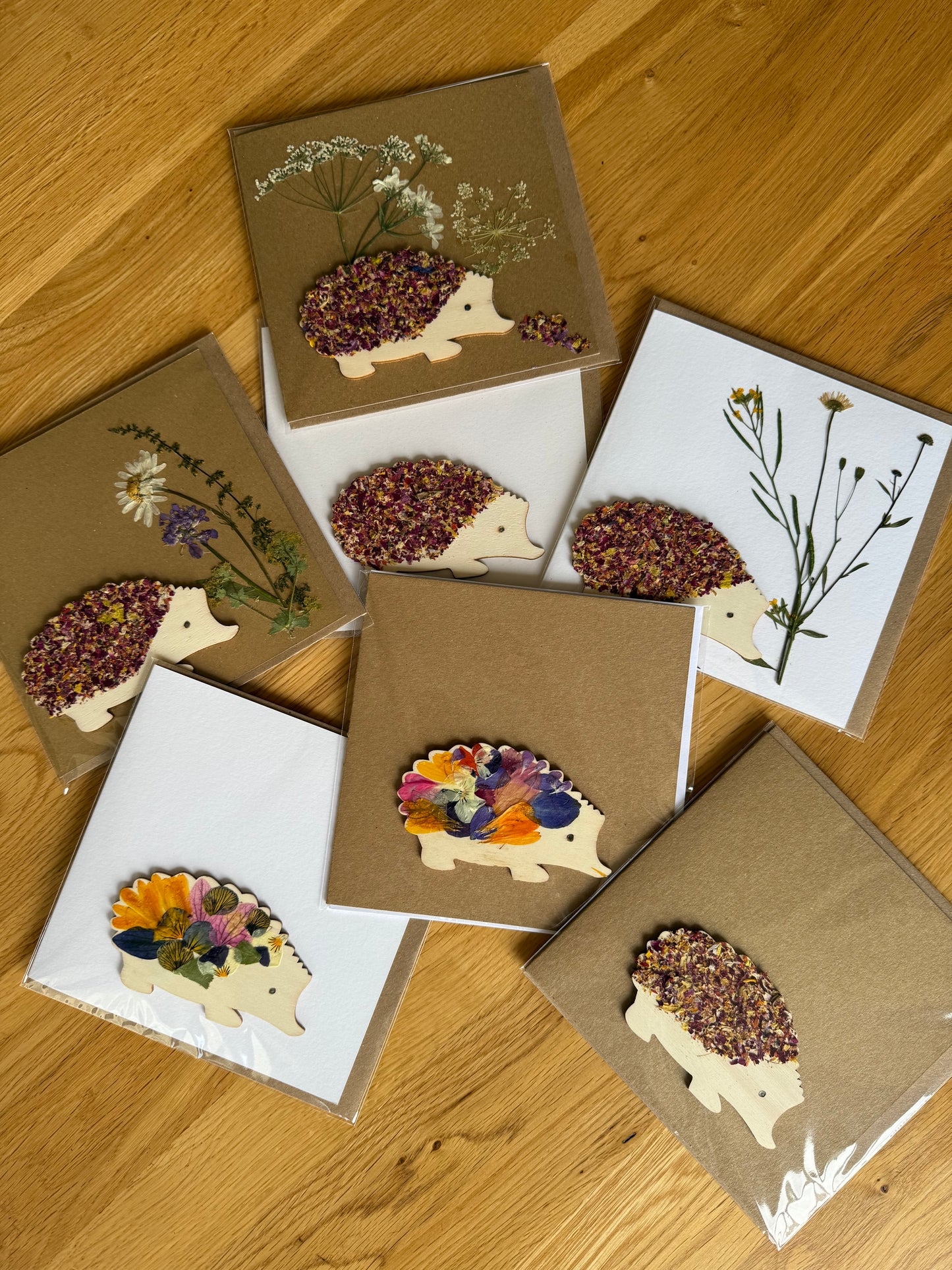 Single Scottish Handmade Greetings Card - Seasonal Selection