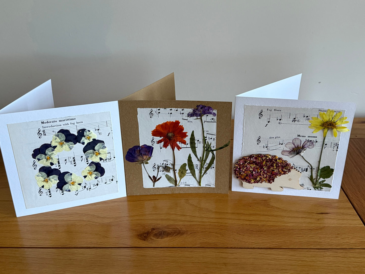 Single Scottish Handmade Greetings Card - Seasonal Selection