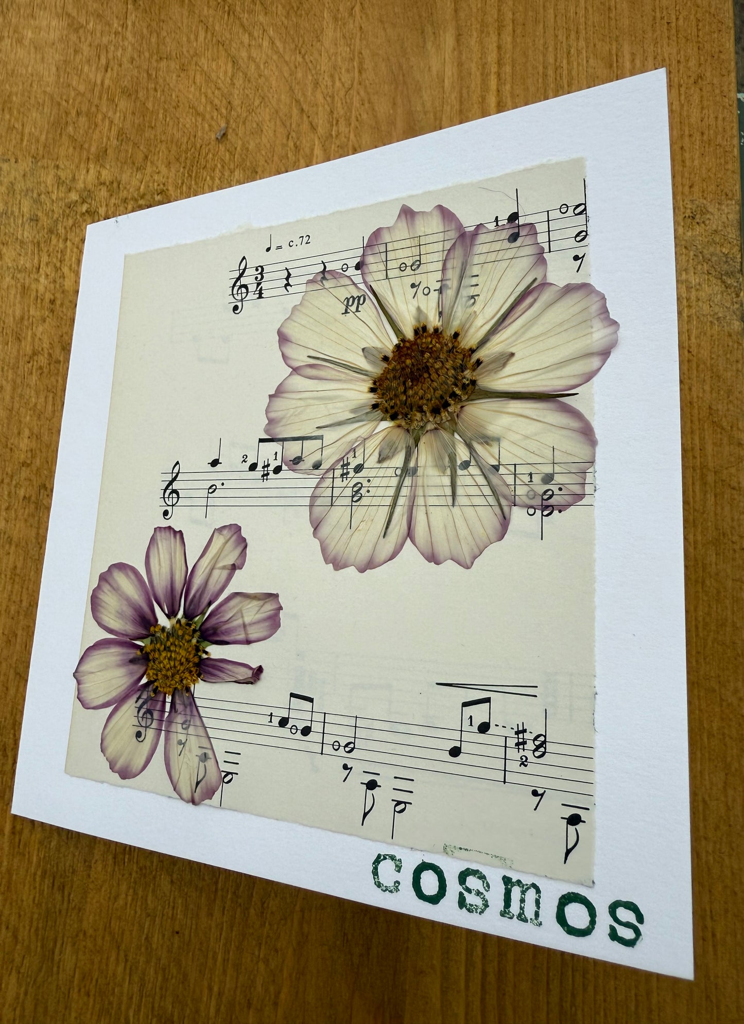 Single Scottish Handmade Greetings Card - Seasonal Selection