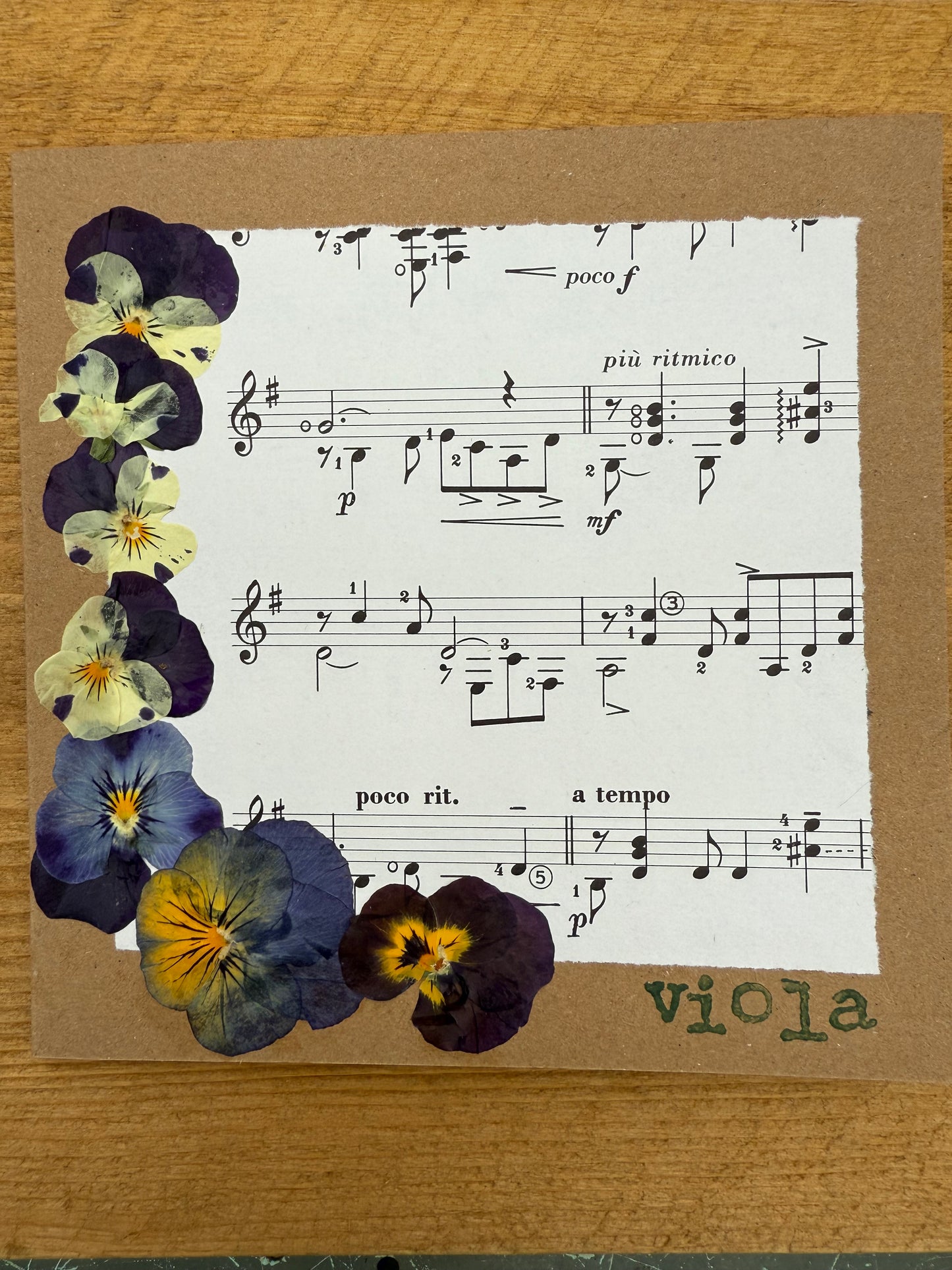 Single Scottish Handmade Greetings Card - Seasonal Selection