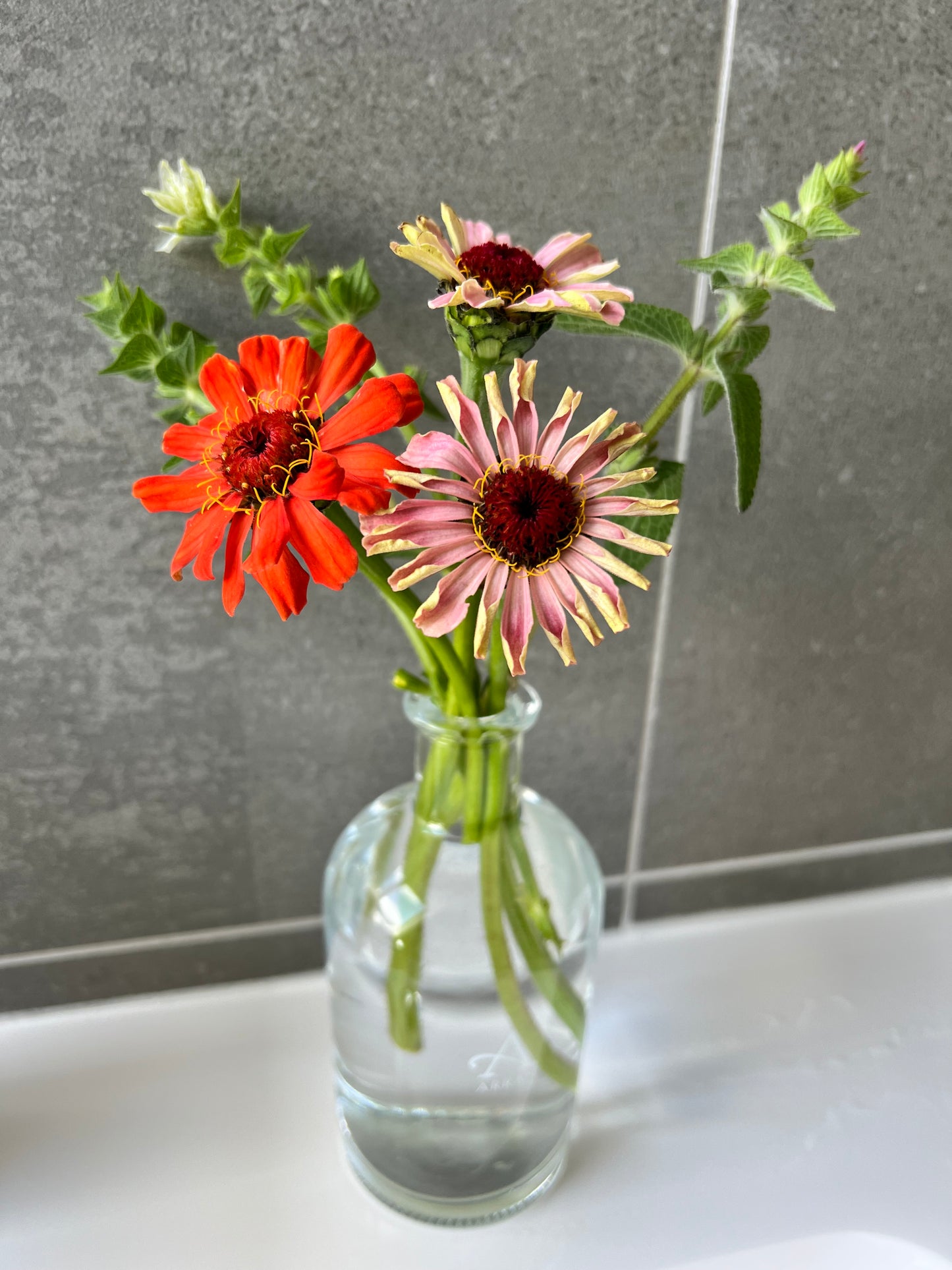 Wedding Flowers - Scottish Grown Low Vase Arrangements