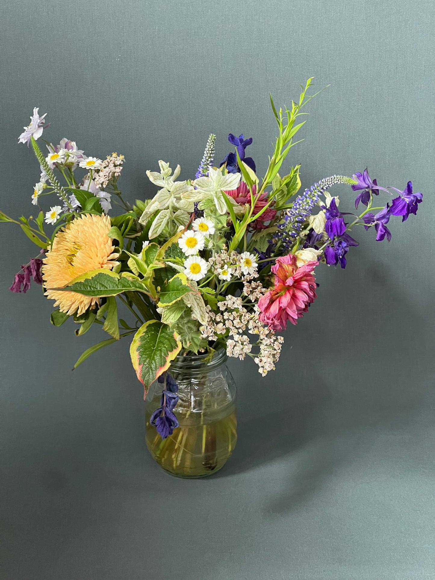 Wedding Flowers - Scottish Grown Low Vase Arrangements