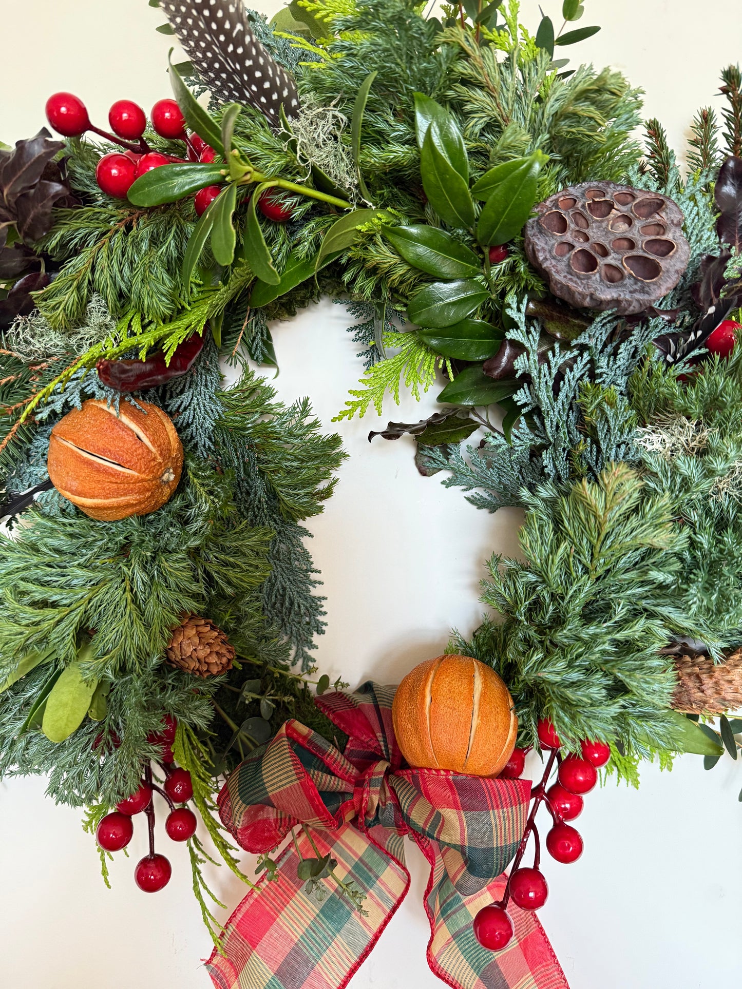 Seasonal Flower Wreaths - Made to Order - Scottish Handmade