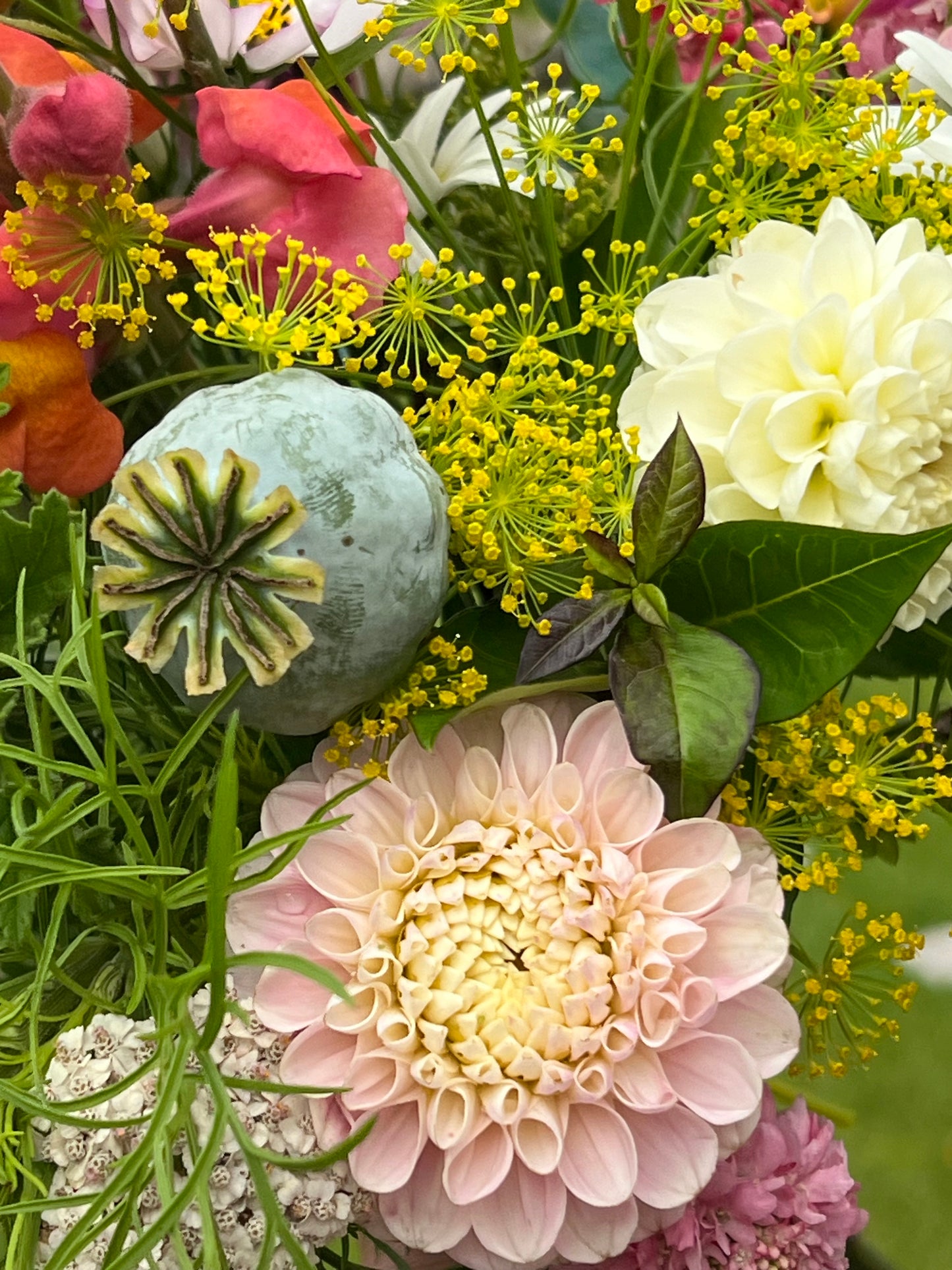 Wedding Flowers - Scottish Grown Hand Tied Bridal Bouquet