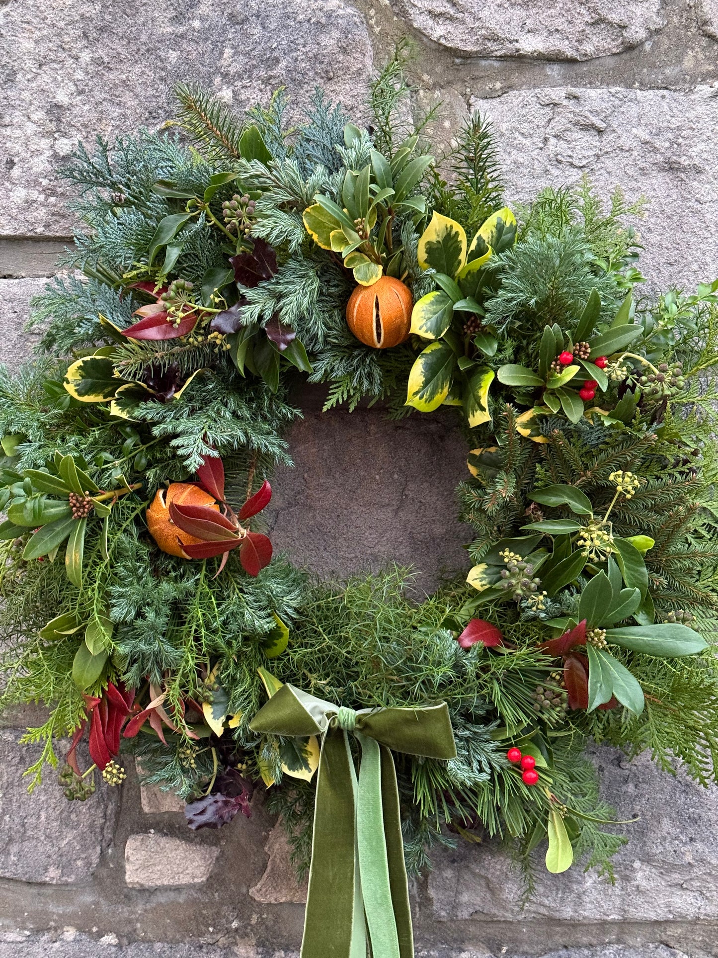 Seasonal Flower Wreaths - Made to Order - Scottish Handmade
