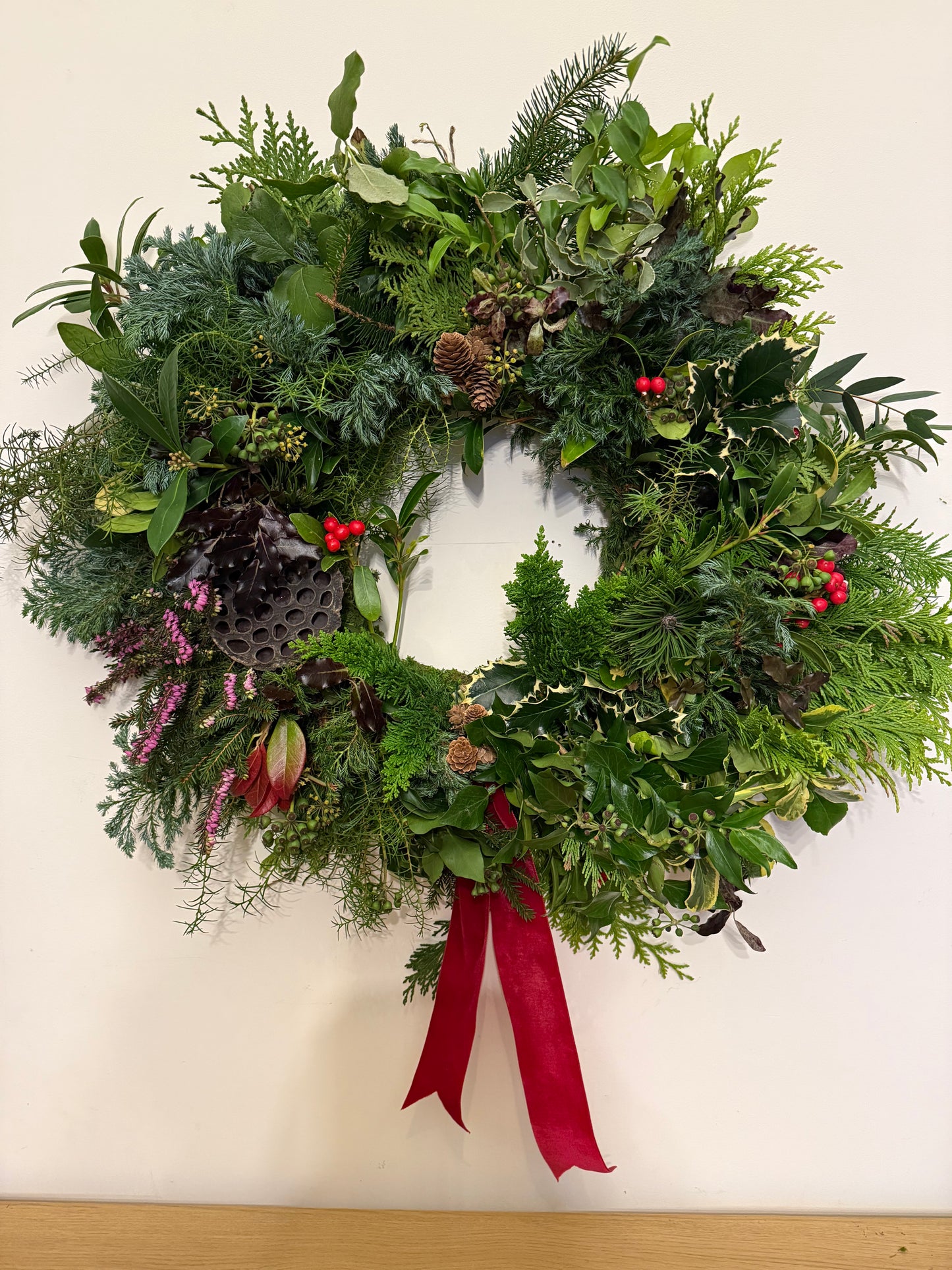 Seasonal Flower Wreaths - Made to Order - Scottish Handmade