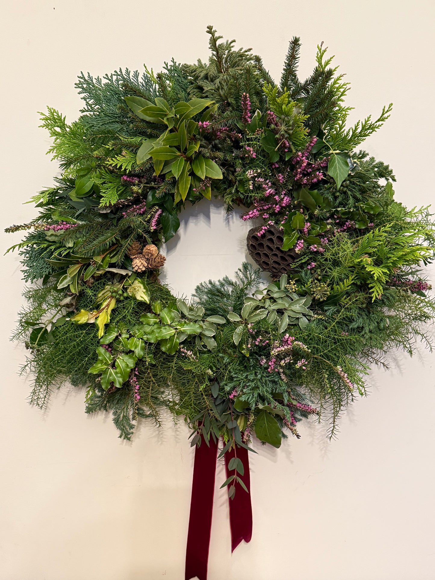 Seasonal Flower Wreaths - Made to Order - Scottish Handmade