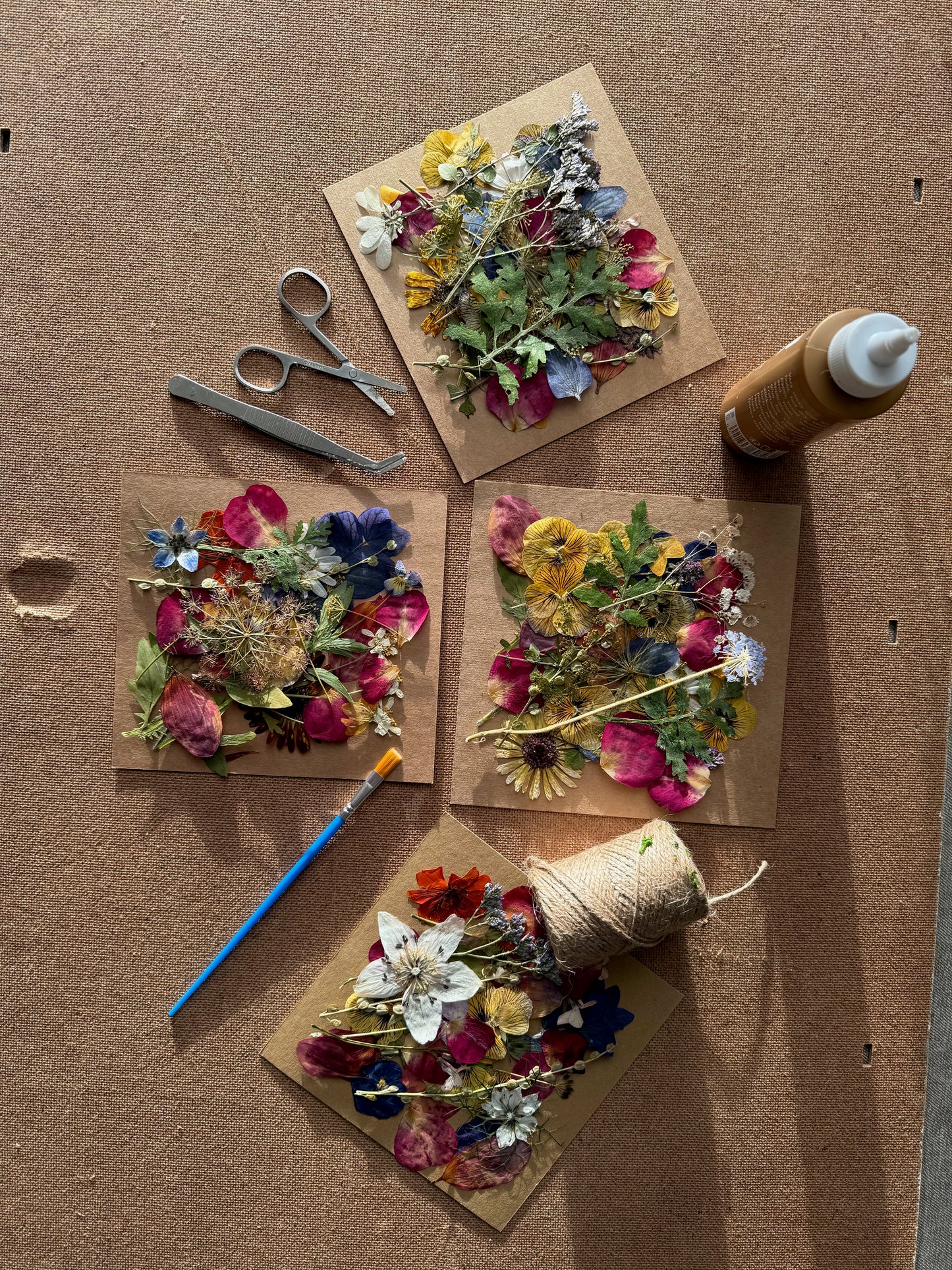 Flower Pressing Workshop – Learn to Press & Preserve Your Own Flowers (Bespoke)