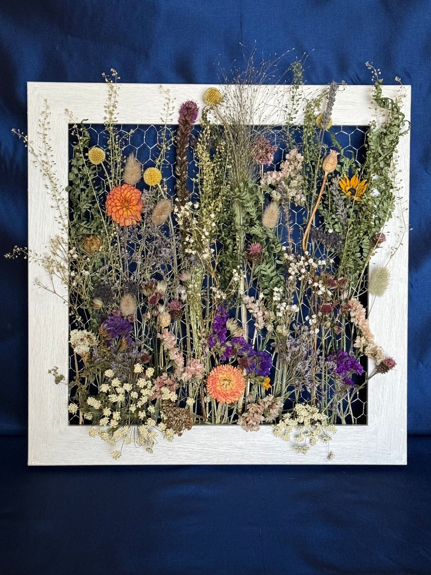 The Garden Archive, Seed-to-Art Statement Meadow Panel (One of a Kind)