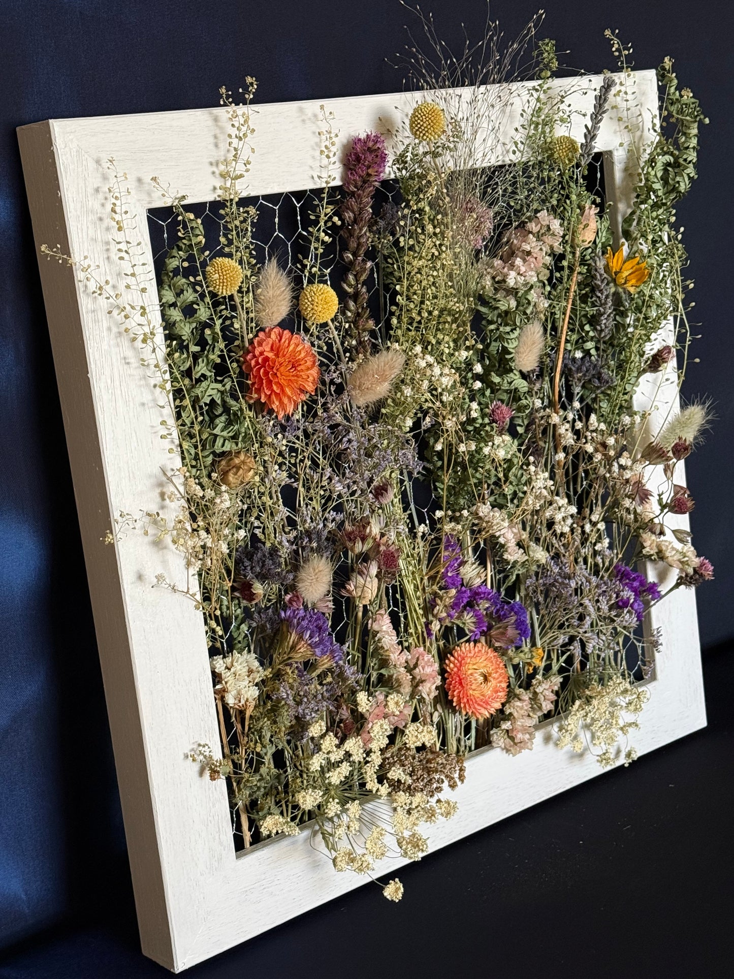 The Garden Archive, Seed-to-Art Statement Meadow Panel (One of a Kind)