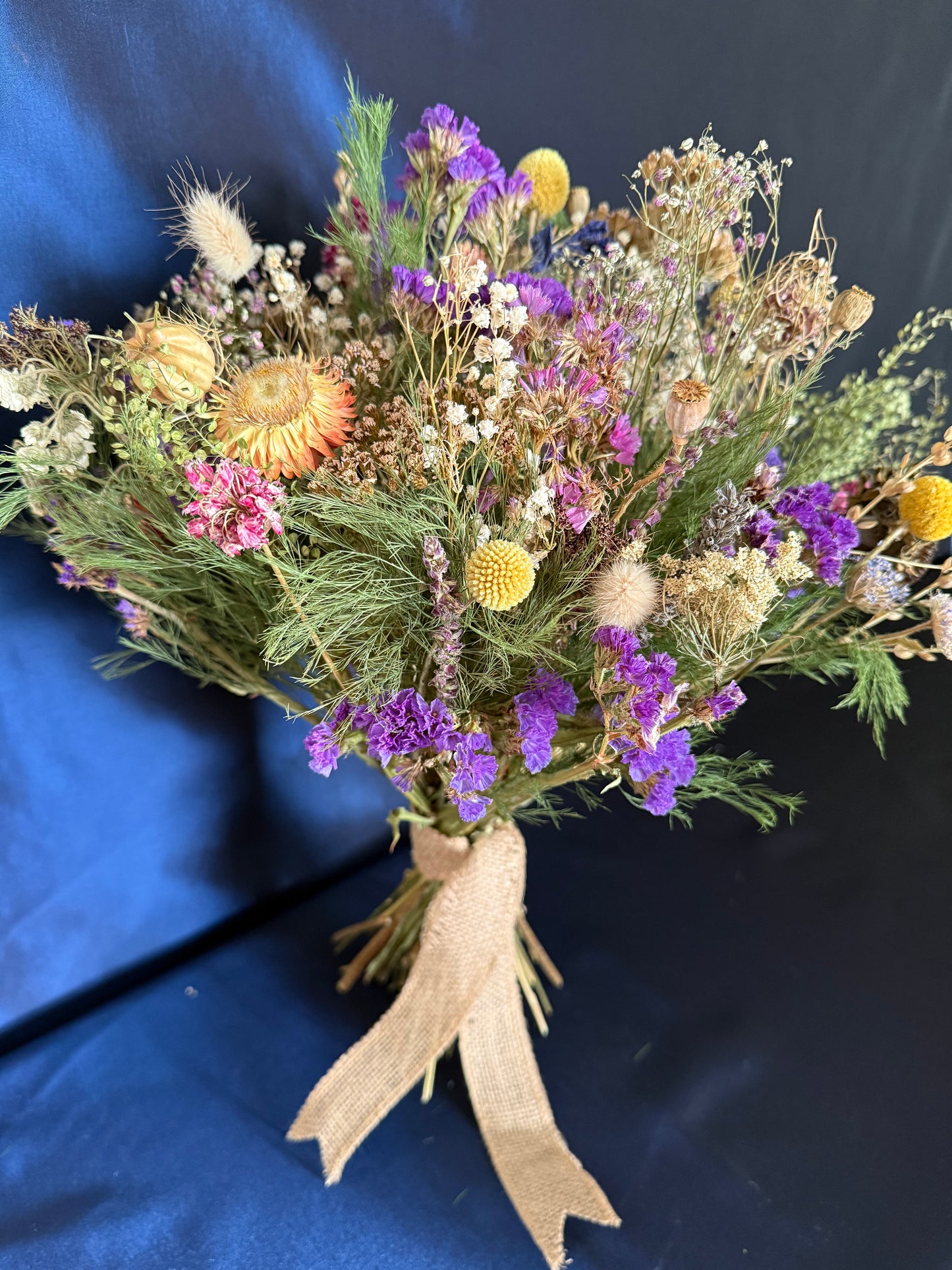 Dried Flower Bridal Bouquets