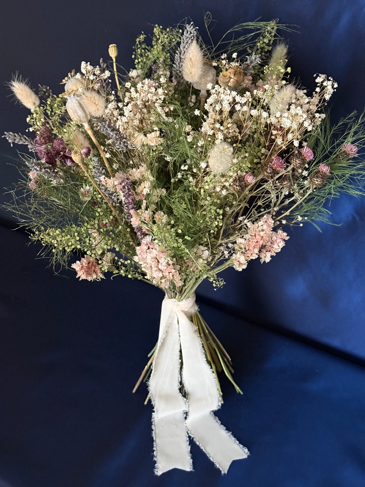 Dried Flower Bridal Bouquets