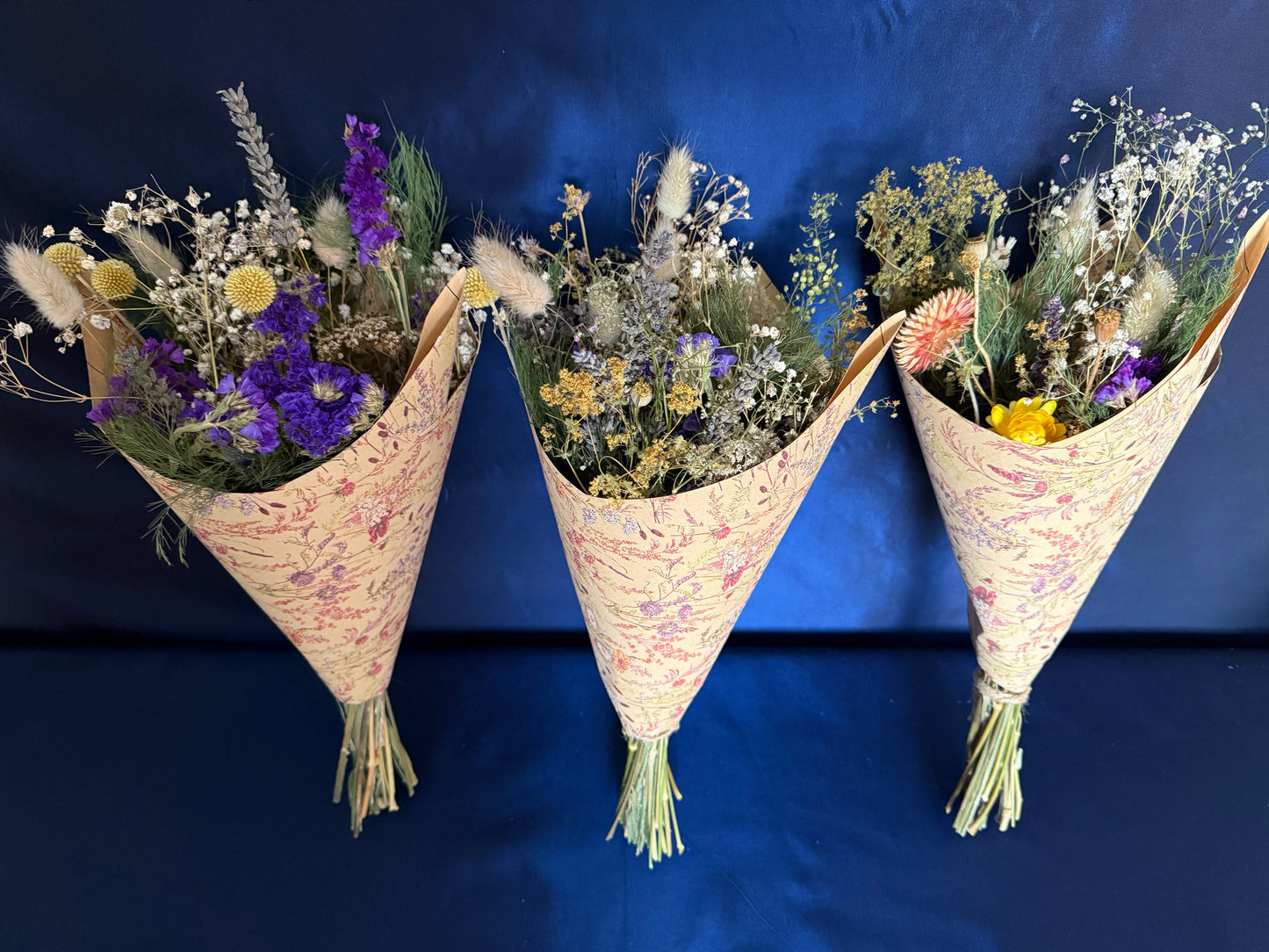 Mini Dried Flower Bouquets