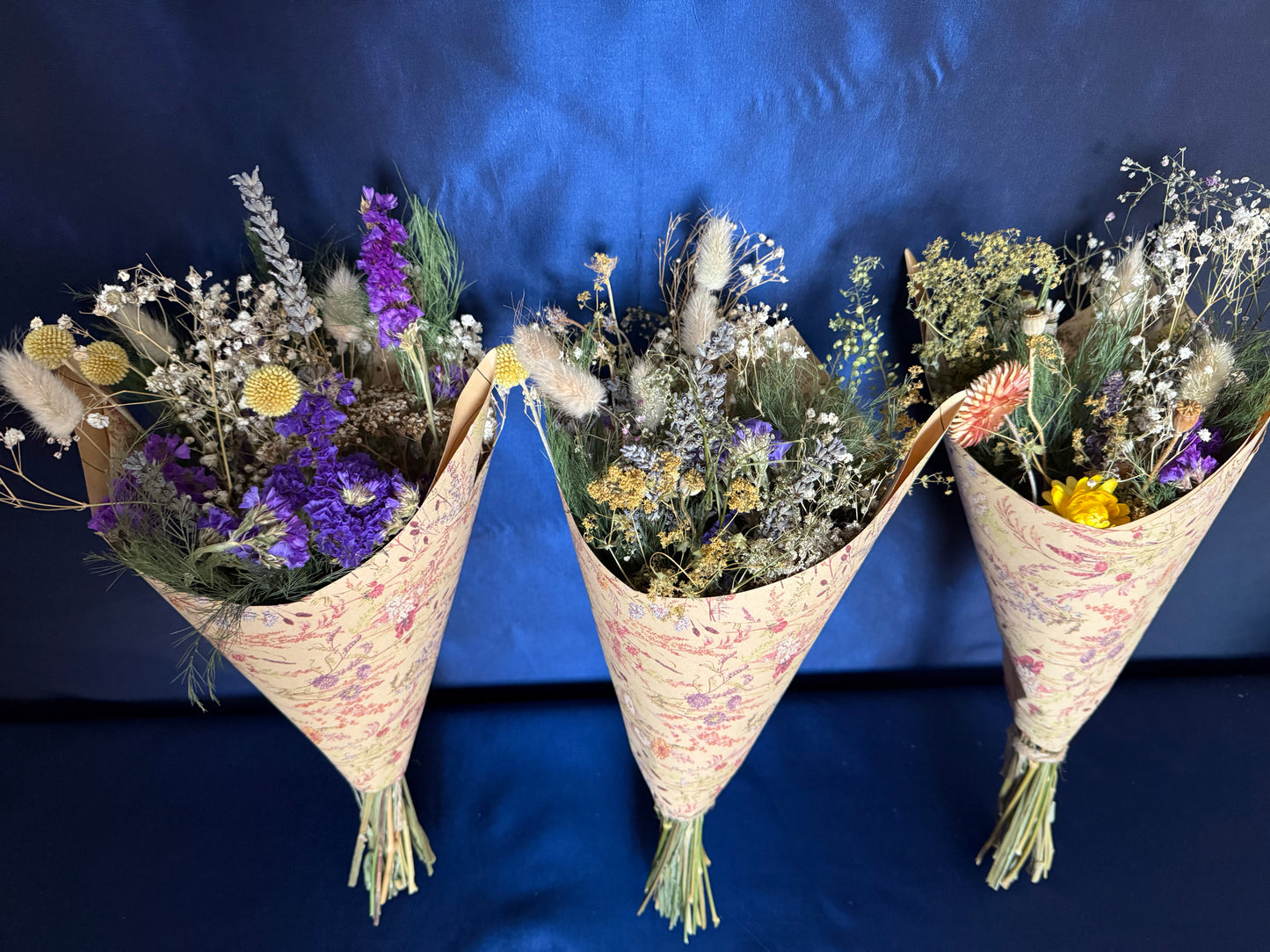Mini Dried Flower Bouquets