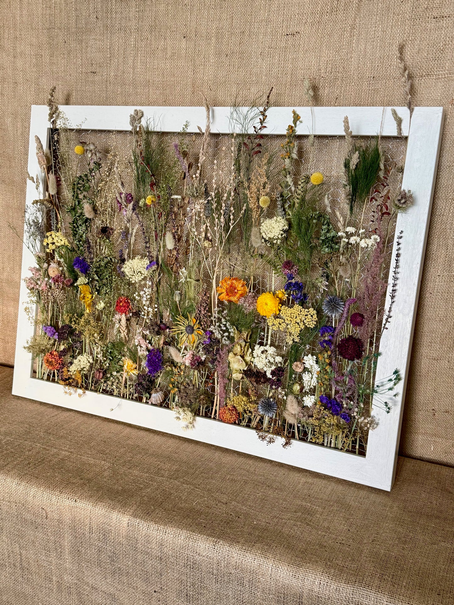 The Meadow Archive, Seed-to-Art Statement Meadow Panel (One of a Kind)