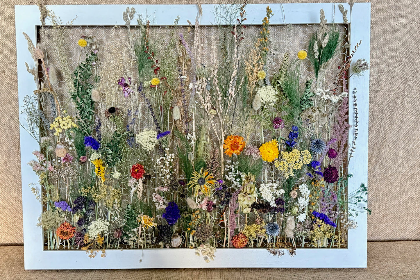 The Meadow Archive, Seed-to-Art Statement Meadow Panel (One of a Kind)