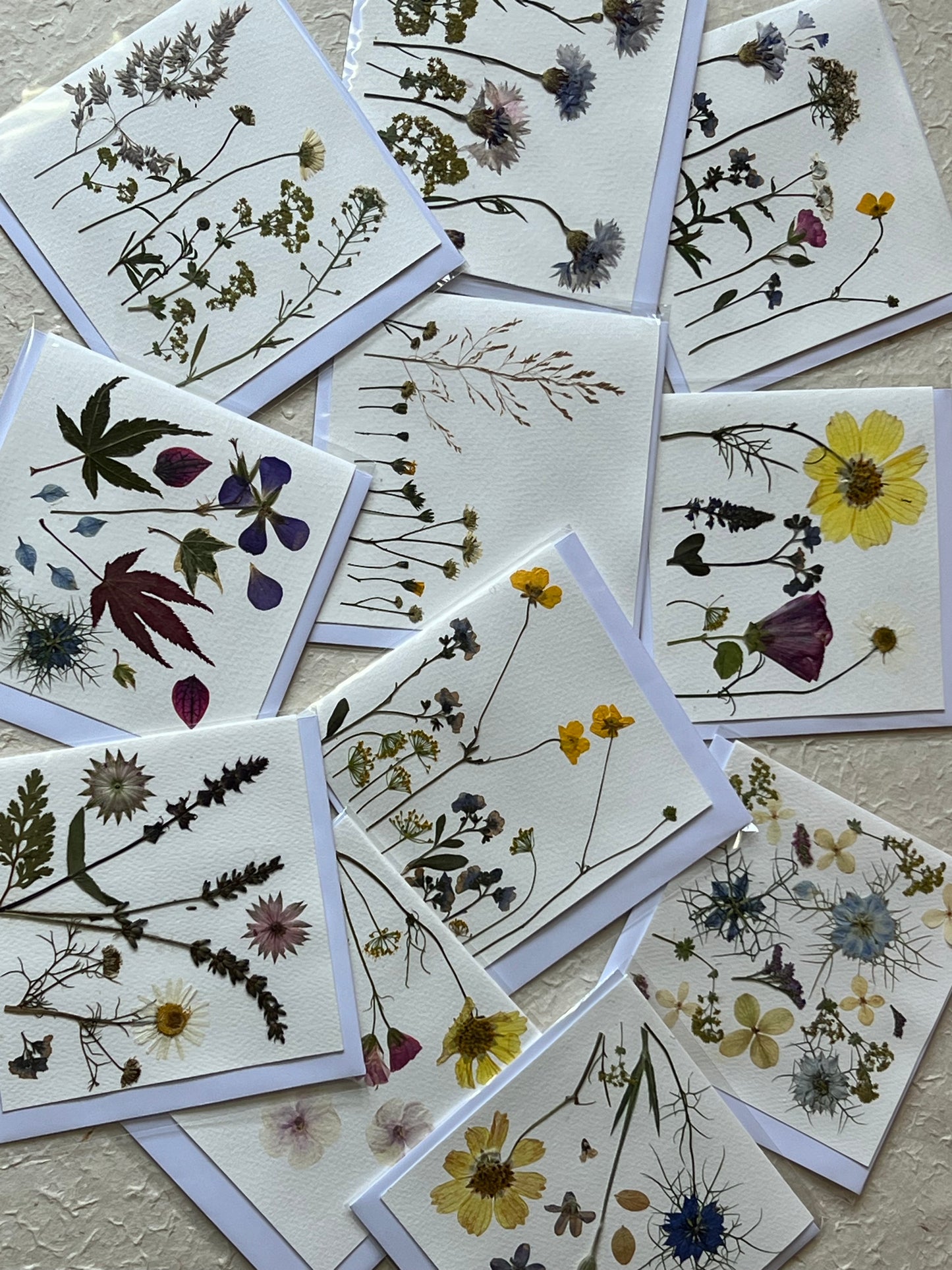 Single Scottish Handmade Greetings Card - Seasonal Selection